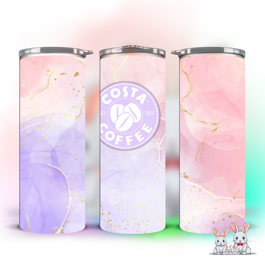 MARBLE EFFECT TUMBLER