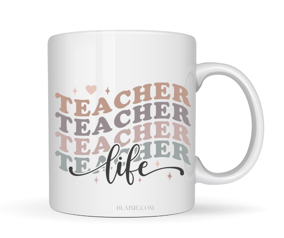 TEACHER LIFE MUG