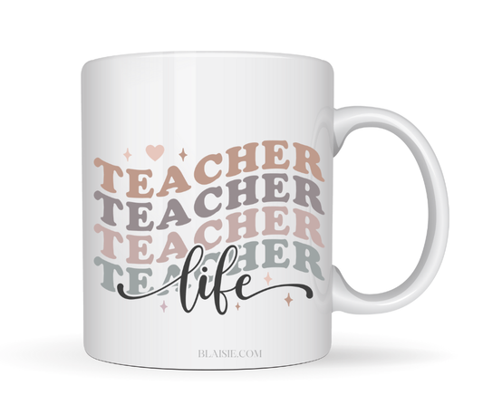 TEACHER LIFE MUG