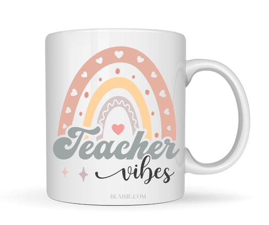 TEACHER VIBES MUG