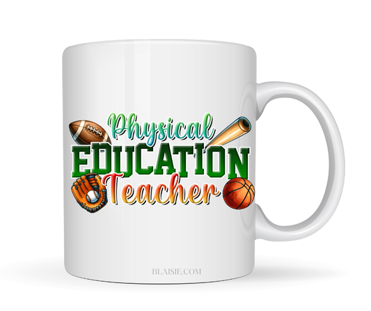 PHYSICAL EDUCATION TEACHER MUG