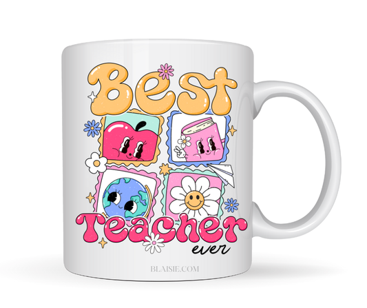 BEST TEACHER EVER MUG