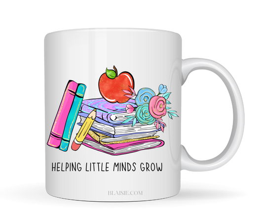 HELPING LITTLE MINDS GROW MUG