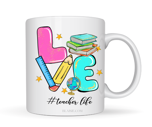 TEACHER LIFE MUG