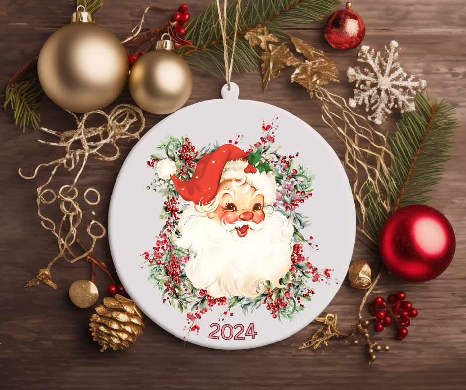 SANTA CLAUS TREE ORNAMENT