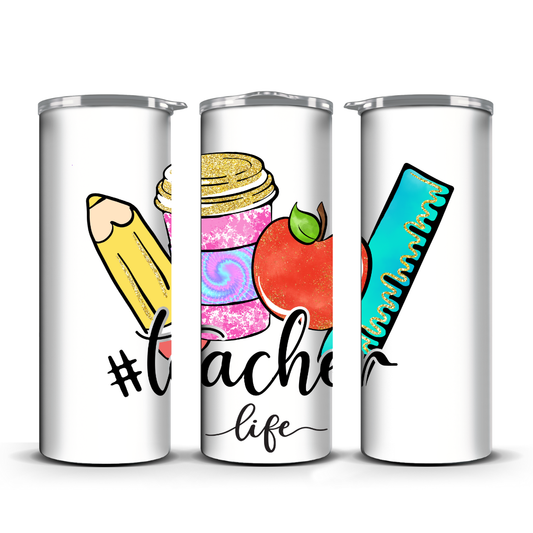 TEACHER LIFE TUMBLER