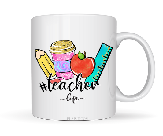 TEACHER LIFE MUG