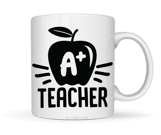 A+ TEACHER MUG