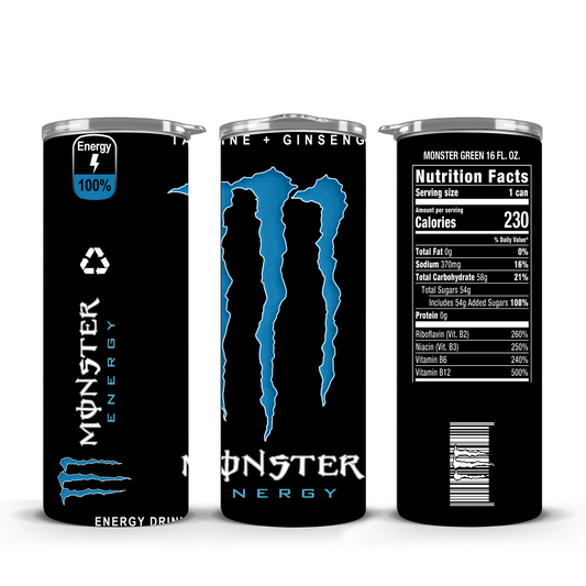 m energy black blue