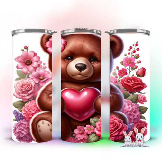 TEDDY HEART TUMBLER