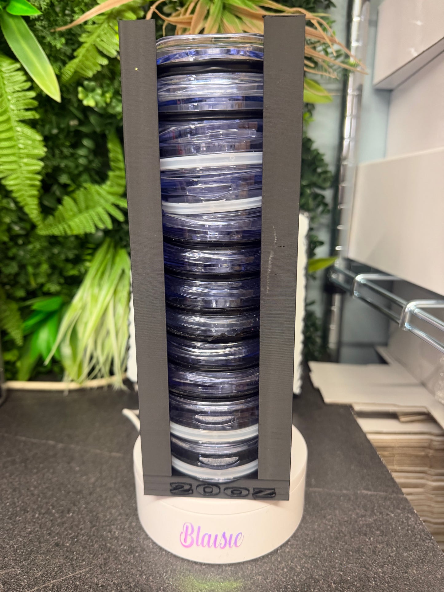 tumbler lid holder