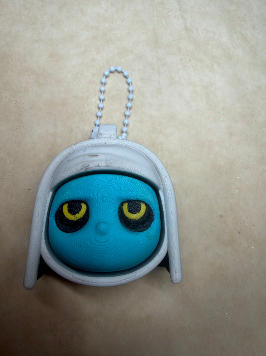 3D CLICKER NUN KEYRING
