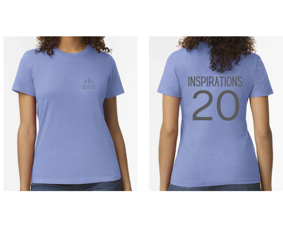 inspirations 20th birthday t-shirt